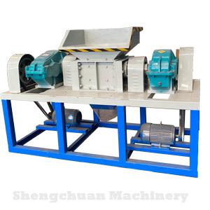 Double shaft shredder